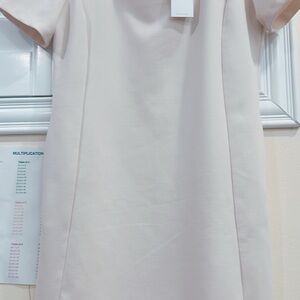 Wayf Cream Midi Dress